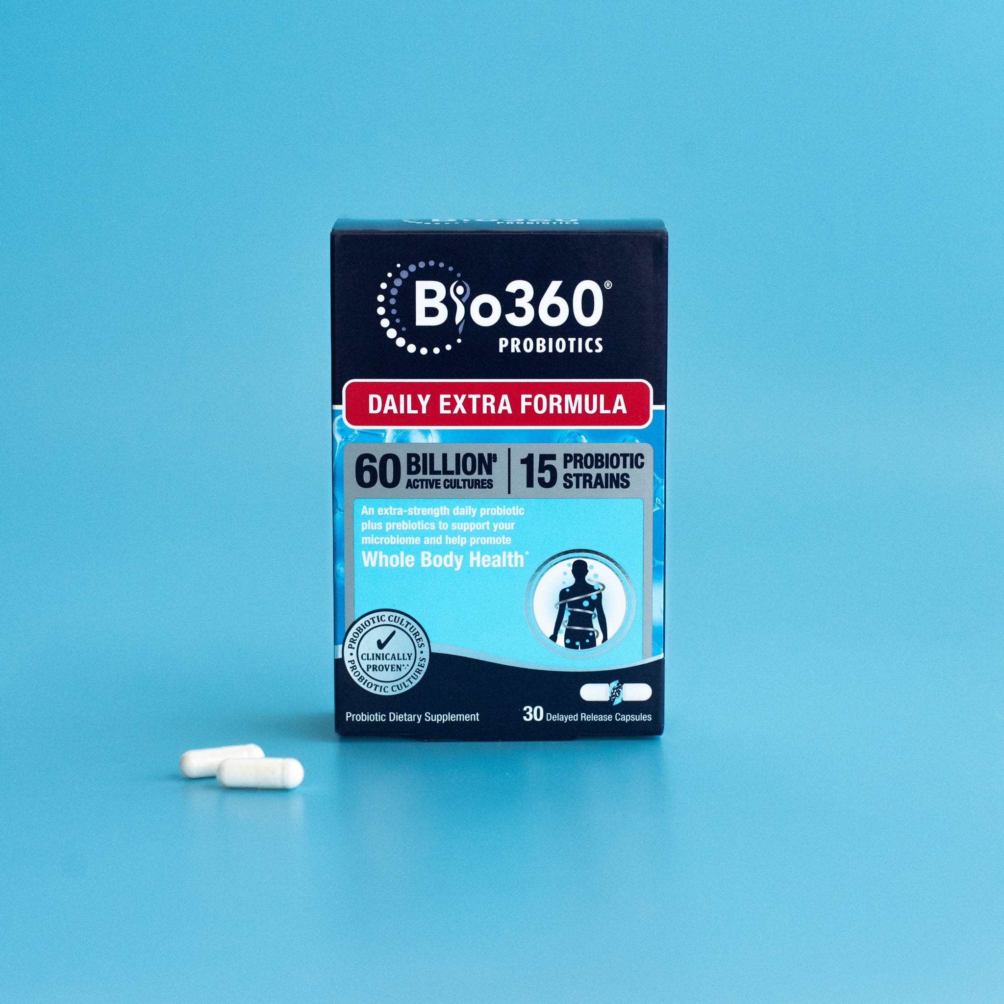 Daily Extra Formula Probiotic Supplements | Bio360 Probiotics